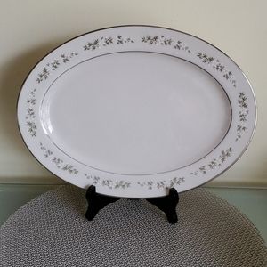 Lenox Brookdale Oval Serving Platter Plate NWOT